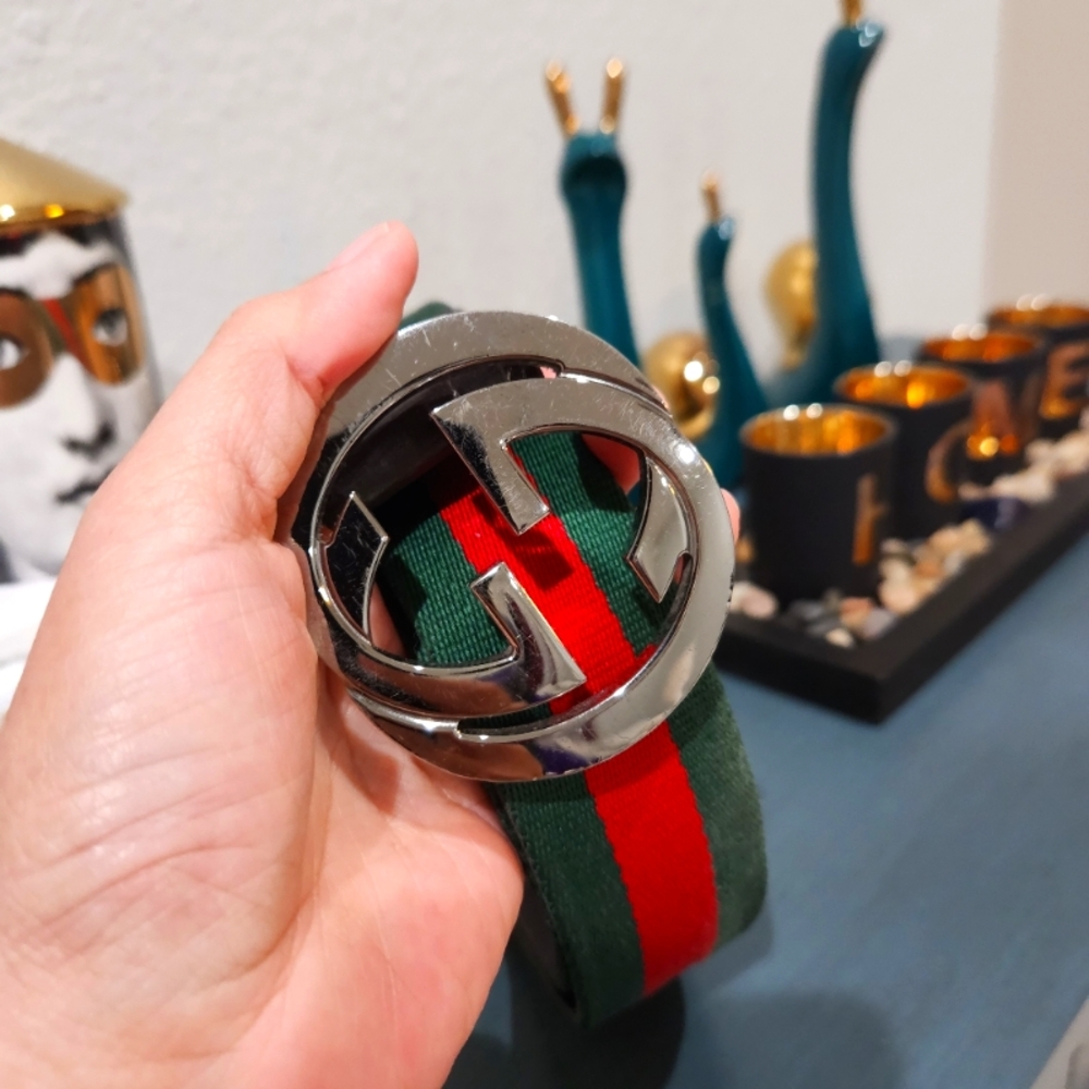 Gucci sherry line belt
